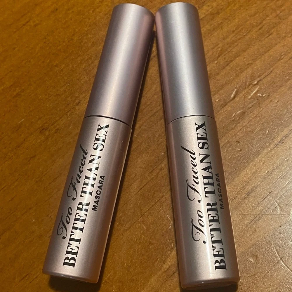 2 Too Faced Better Than Sex Mascaras